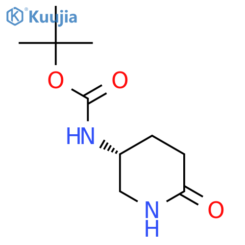 (R)-tert-Butyl (6-oxopiperidin-3-yl)carbamate structure