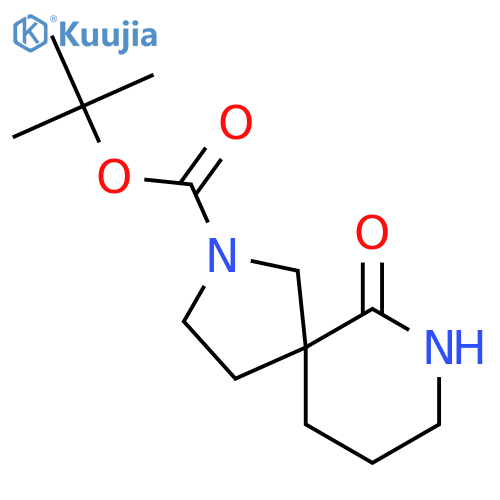 tert-butyl 6-oxo-2,7-diazaspiro[4.5]decane-2-carboxylate structure