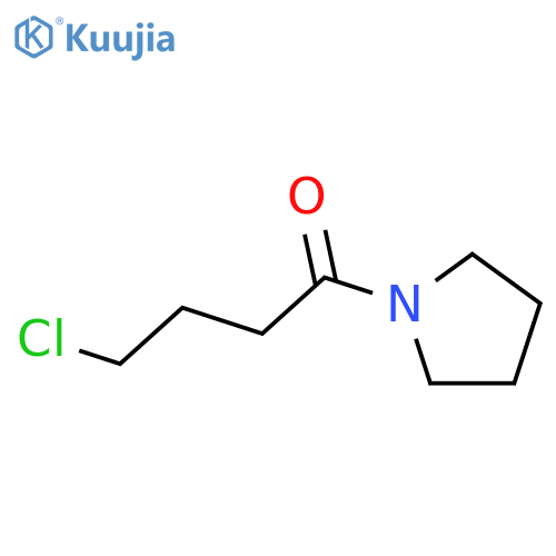 Pyrrolidine, 1-(4-chloro-1-oxobutyl)- structure