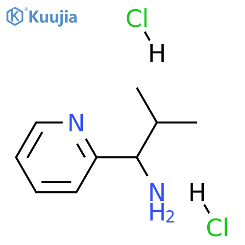 2-Methyl-1-(2-pyridinyl)propylamine Dihydrochloride structure