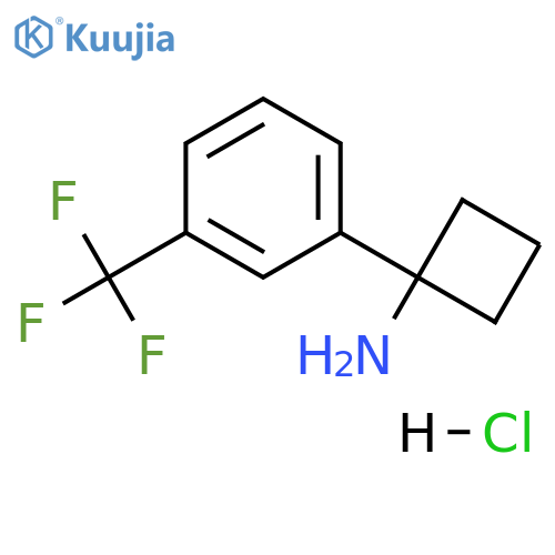 1-(3-(TRIFLUOROMETHYL)PHENYL)CYCLOBUTANAMINE HCL structure