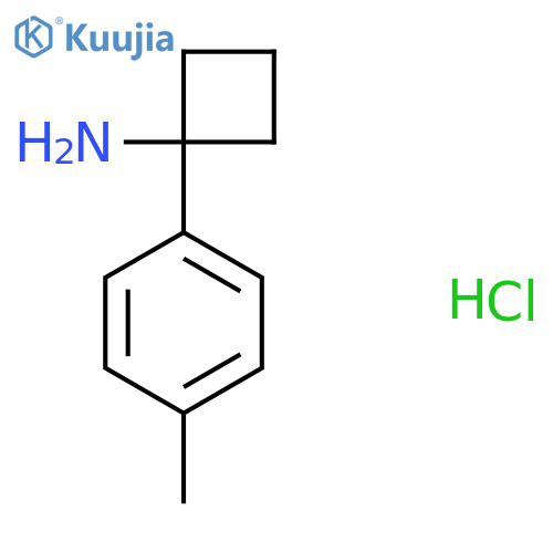 1-(4-Methylphenyl)cyclobutanamine Hydrochloride structure