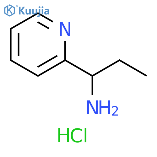 1-(pyridin-2-yl)propan-1-amine dihydrochloride structure
