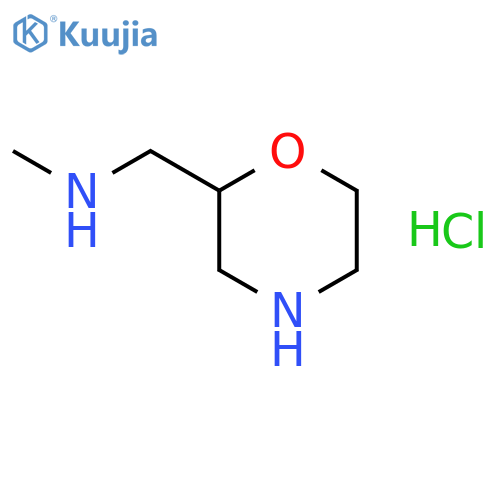 Methyl-morpholin-2-ylmethyl-amine Dihydrochloride structure