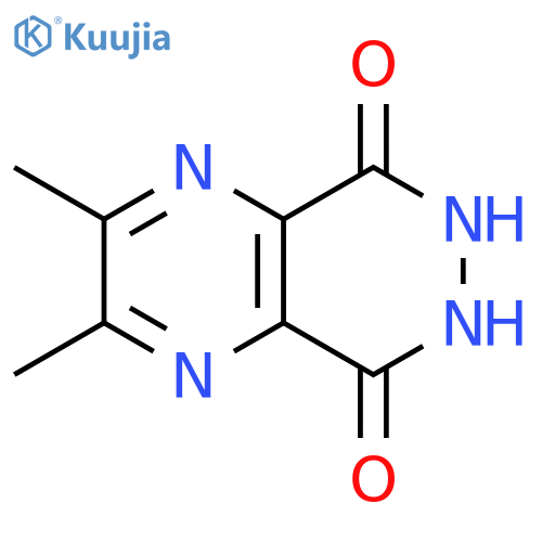 Pyrazino[2,3-d]pyridazine-5,8-dione, 6,7-dihydro-2,3-dimethyl- structure