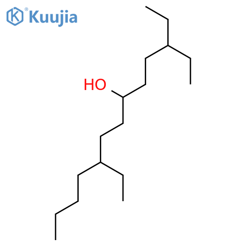 3,9-Diethyltridecan-6-ol structure