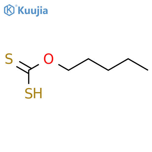 Carbonodithioic acid,O-pentyl ester structure