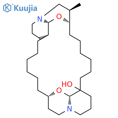 5H,17H-1,23:11,13-Diethano-2H,14H-[1,11]dioxacycloeicosino[2,3-b:12,13-b']dipyridine,eicosahydro-, (1R,4aR,11S,12aR,13R,16aR,23S,24aR)- (9CI) structure