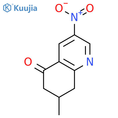 5(6H)-Quinolinone, 7,8-dihydro-7-methyl-3-nitro- structure