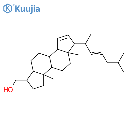 5(4→3)-Abeocholesta-15,22-dien-4-ol; (3β,5α,22E)-form structure
