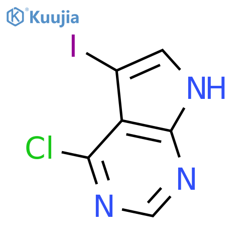 4-Chloro-5-iodo-7H-pyrrolo[2,3-d]pyrimidine structure
