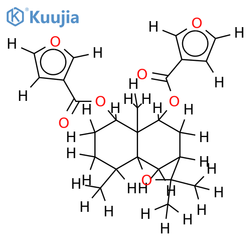 1alpha,9beta-difuranoyloxydihydro-beta-agarofuran structure