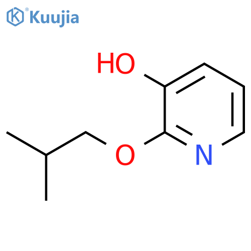 3-Pyridinol, 2-(2-methylpropoxy)- structure