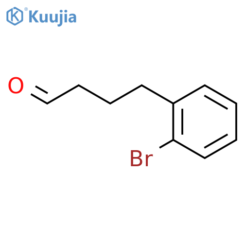 4-(2-bromophenyl)butanal structure