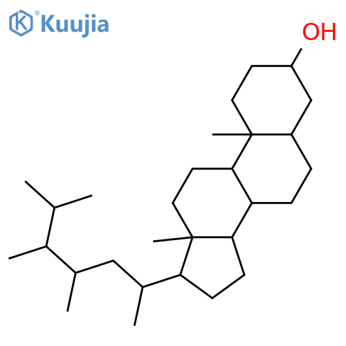 23-Methylergostan-3-ol; (3β,5β,23ξ,24ξ)-form structure