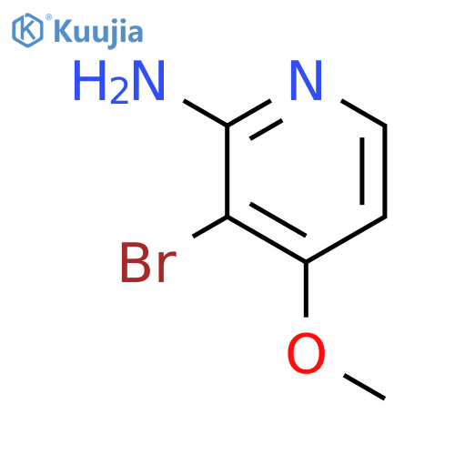 2-Amino-3-bromo-4-methoxypyridine structure