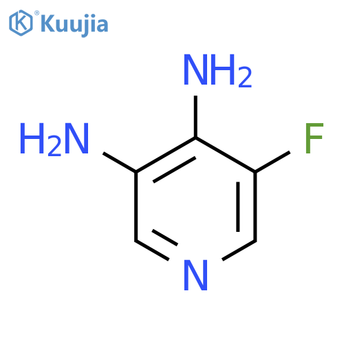 3,4-Diamino-5-fluoropyridine structure