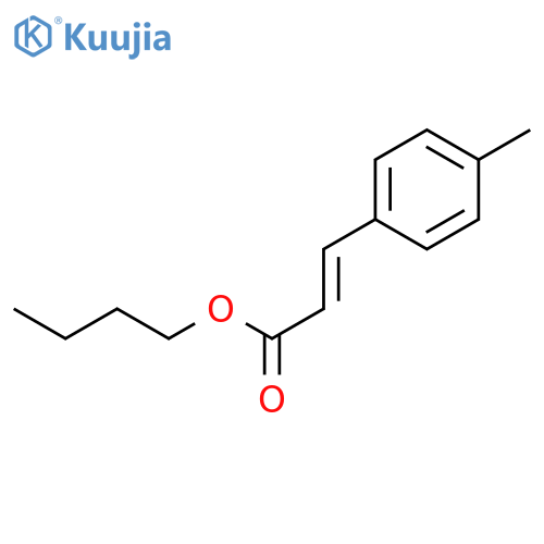 (e)-3-p-tolyl-acrylic acid butyl ester structure