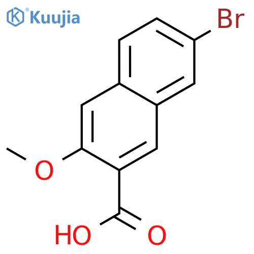 7-Bromo-3-methoxy-2-naphthoic acid structure