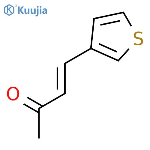 4-(thiophen-3-yl)but-3-en-2-one structure