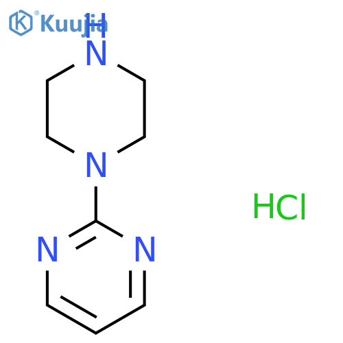 2-(Piperazin-1-yl)pyrimidine xhydrochloride structure