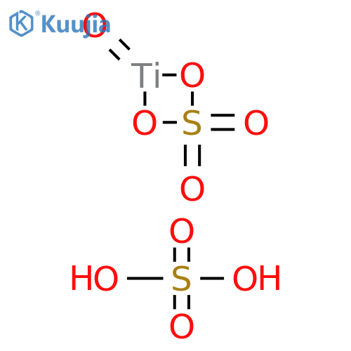 titanium oxysulfate sulfuric acid solution structure
