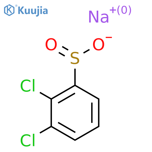 2,3-Dichlorobenzenesulfinic acid sodium salt structure