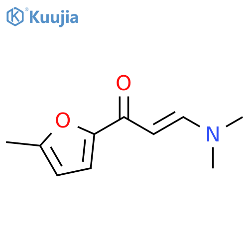 3-(dimethylamino)-1-(5-methylfuran-2-yl)prop-2-en-1-one structure