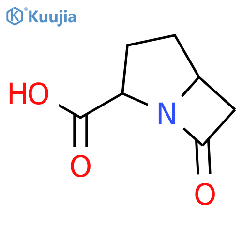 1-Azabicyclo[3.2.0]heptane-2-carboxylicacid, 7-oxo-, (2S,5S)- structure
