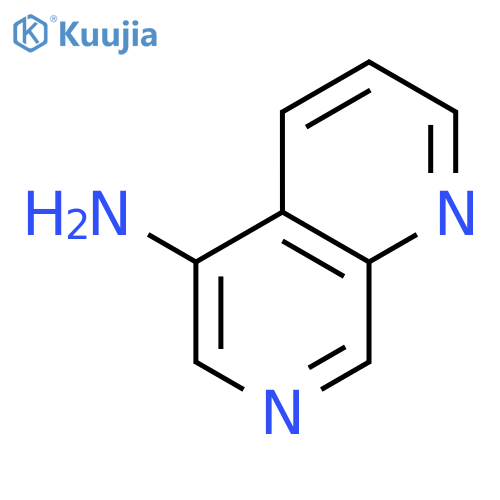 1,7-Naphthyridin-5-amine(9CI) structure