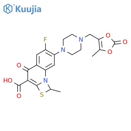 Prulifloxacin structure