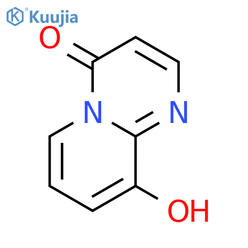 9-Hydroxy-pyrido1,2-apyrimidin-4-one (~90%) structure