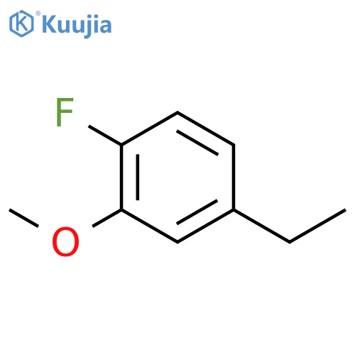 4-Ethyl-1-fluoro-2-methoxybenzene structure