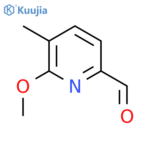 6-Methoxy-5-methylpyridine-2-carbaldehyde structure
