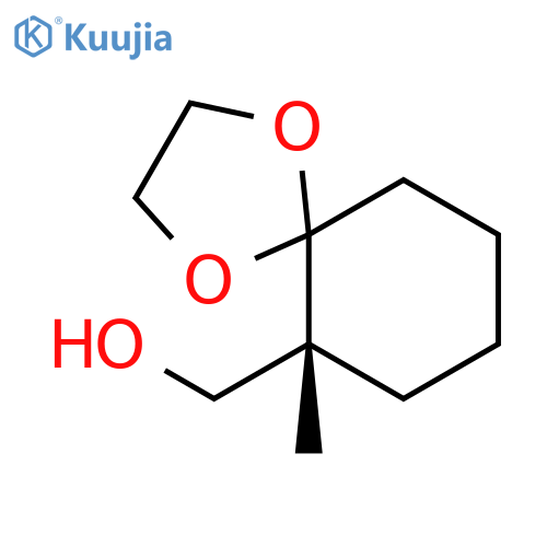 1,4-DIOXASPIRO[4.5]DECANE-6-METHANOL, 6-METHYL-, (R)- structure