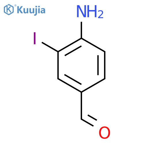 4-Amino-3-iodobenzaldehyde structure