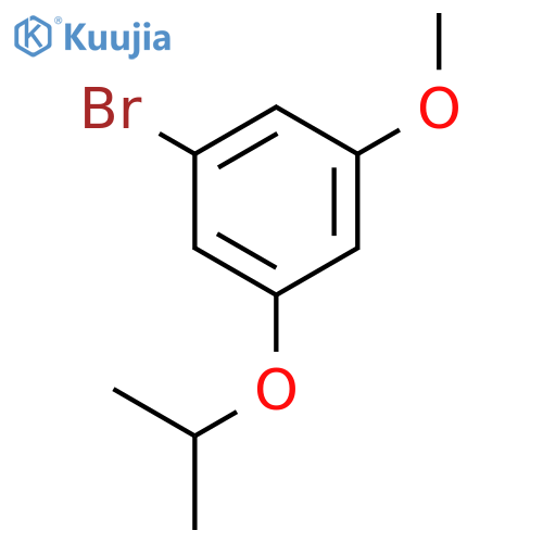 1-bromo-3-isopropoxy-5-methoxybenzene structure