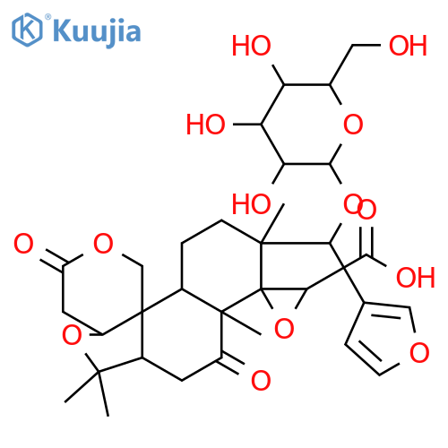 LIMONIN17-BETA-D-GLUCOPYRANOSIDE structure