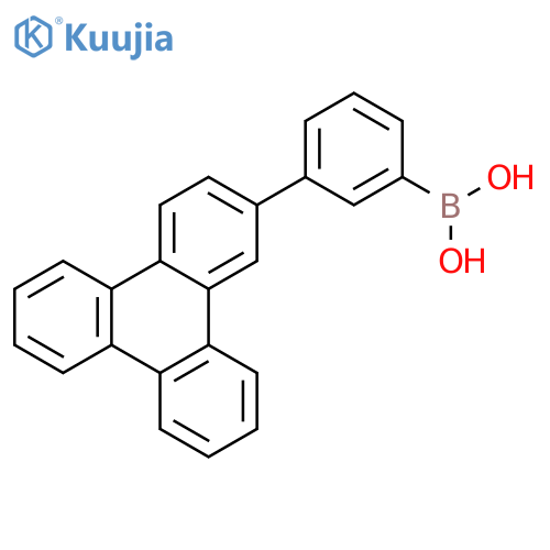 3-(Triphenylen-2-yl)phenylboronic acid structure