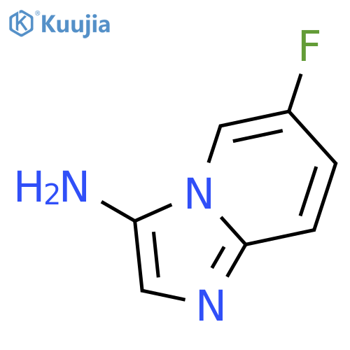 6-fluoroimidazo[1,2-a]pyridin-3-amine structure