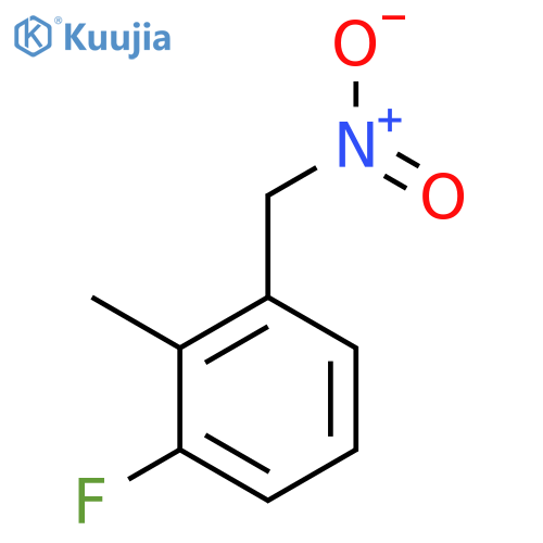 1-fluoro-2-methyl-3-(nitromethyl)benzene structure