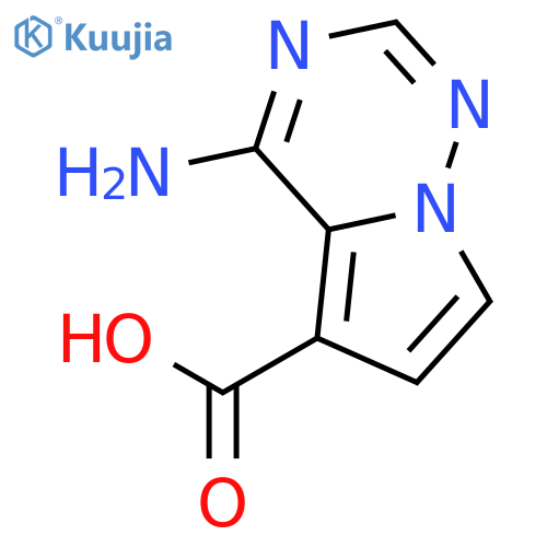 4-aminopyrrolo[2,1-f][1,2,4]triazine-5-carboxylic acid structure