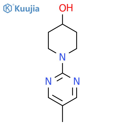 1-(5-Methylpyrimidin-2-yl)piperidin-4-ol structure