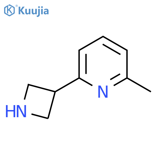 2-(Azetidin-3-yl)-6-methylpyridine structure