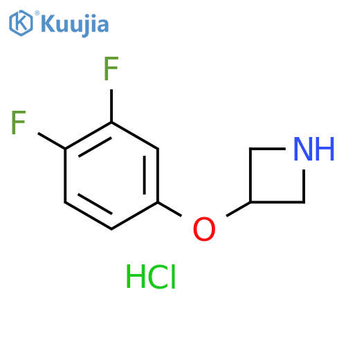 3-(3,4-difluorophenoxy)azetidine hydrochloride structure
