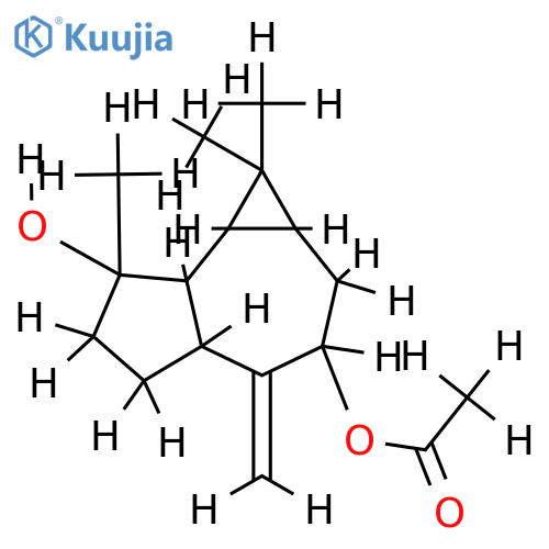 4beta-hydroxy-9beta-acetoxyaromadendrene structure