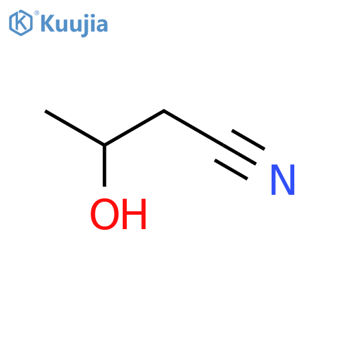 (3S)-3-hydroxybutanenitrile structure