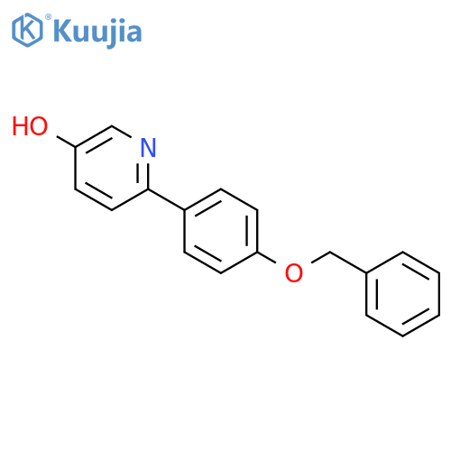 6-(4-(Benzyloxy)phenyl)pyridin-3-ol structure