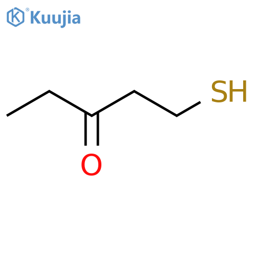 1-sulfanylpentan-3-one structure