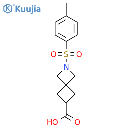 2-Tosyl-2-Azaspiro[3.3]heptane-6-carboxylic acid structure